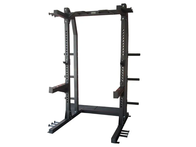 Heavy-Duty Crossfit Half Rack for Strength Training